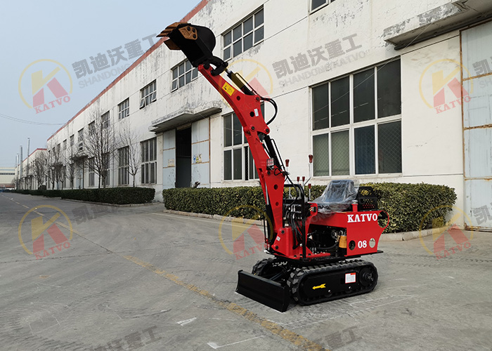 凯迪沃KV08小型挖掘机多功能家用参数